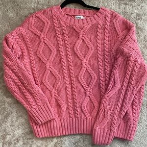 Pink Princess Polly sweater. Heavy weight!